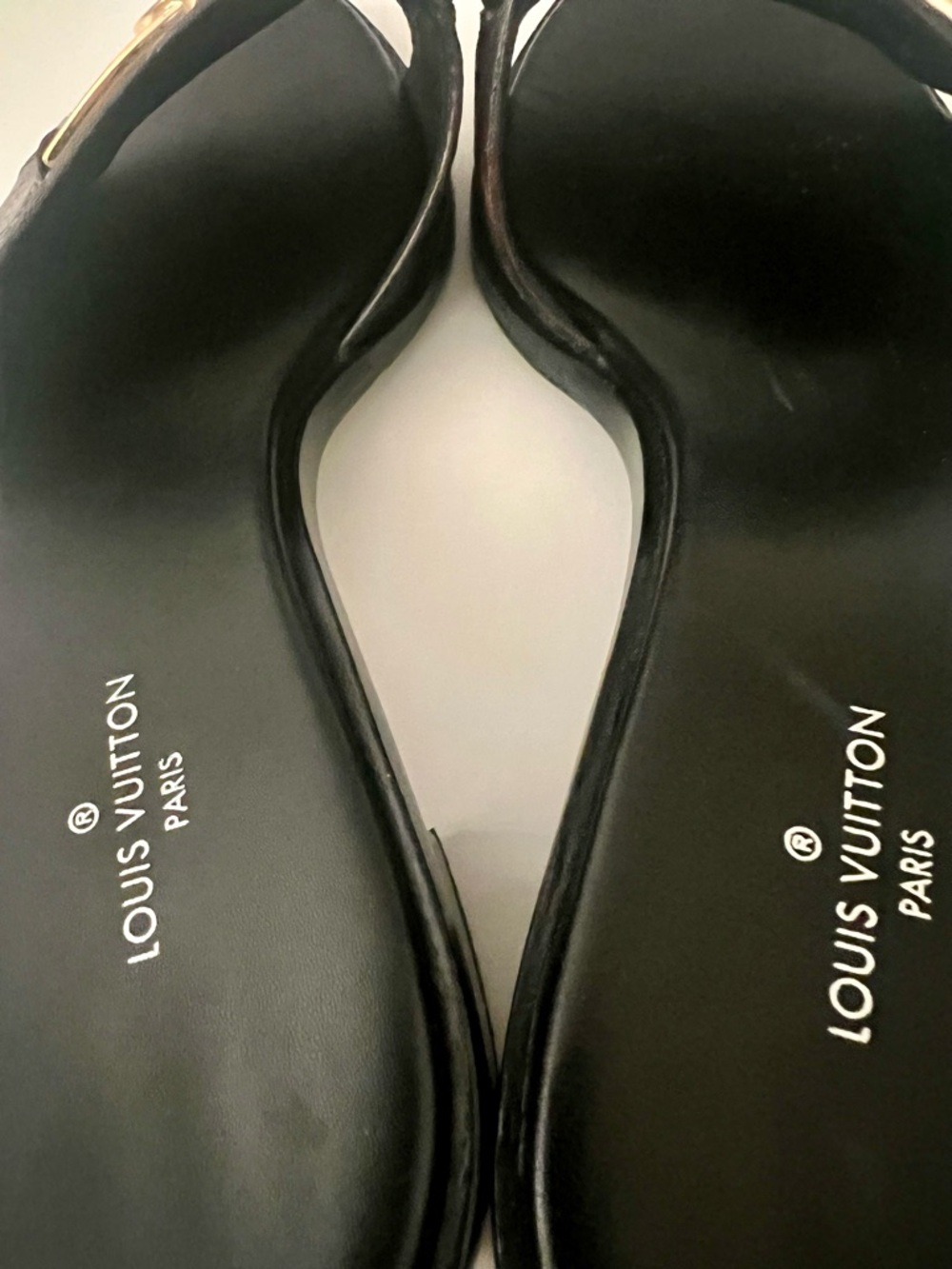 Louis Vuitton Brown Monogram Canvas Lock It Slide Sandals Size 38 - Picture 12 of 13